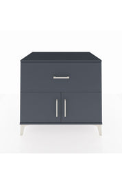 Kronos Şifonyer Tek Raflı Tek Çekmeceli 2 Kapaklı 88x59x80 - S69M021V5C