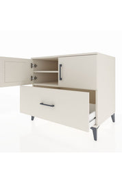 Kronos Şifonyer 2 Raflı Tek Çekmeceli 2 Kapaklı 88x59x80 - S69M022V1C