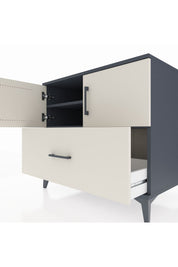 Kronos Şifonyer 2 Raflı Tek Çekmeceli 2 Kapaklı 88x59x80 - S69M022V4C