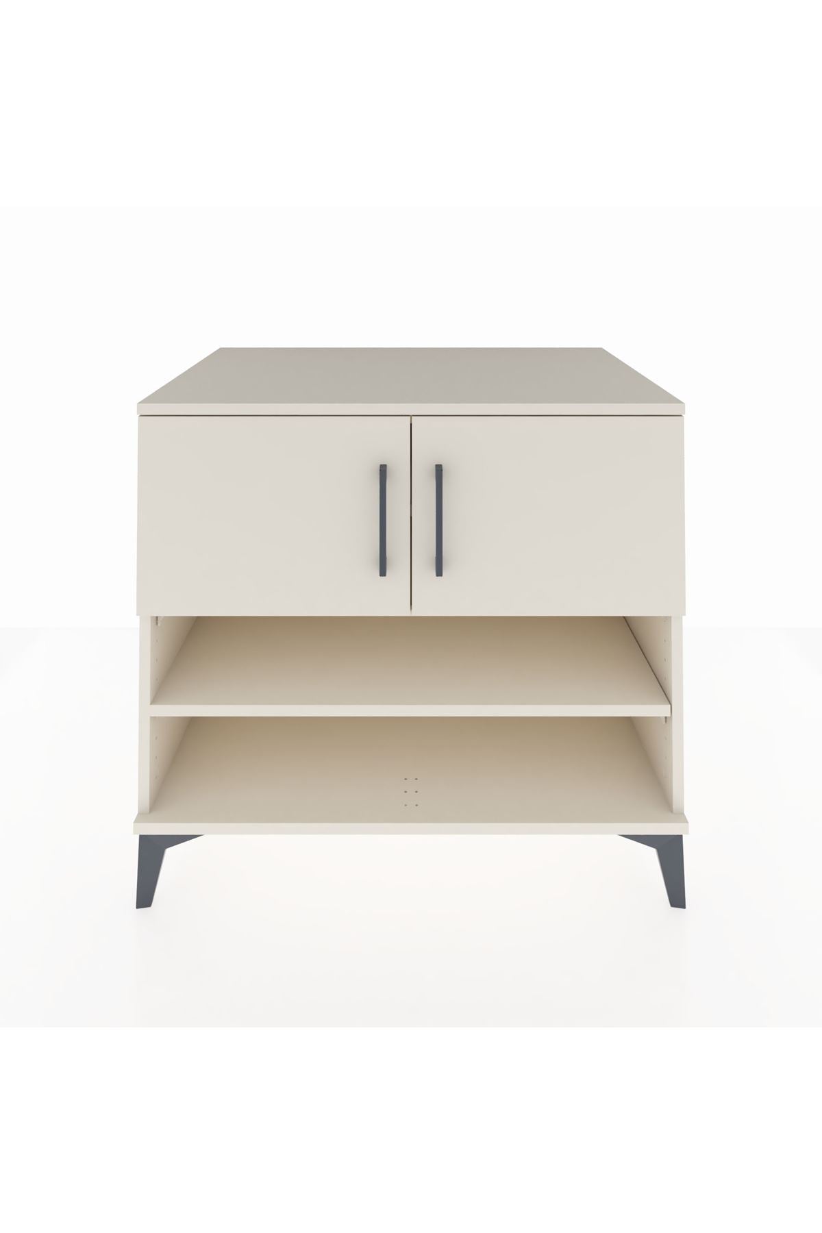 Kronos Şifonyer 3 Raflı 2 Kapaklı 88x59x80 - S69M023V1C