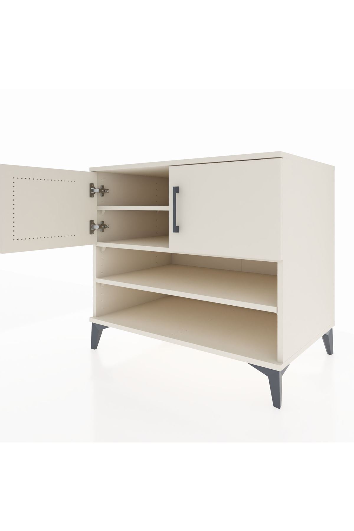 Kronos Şifonyer 3 Raflı 2 Kapaklı 88x59x80 - S69M023V1C