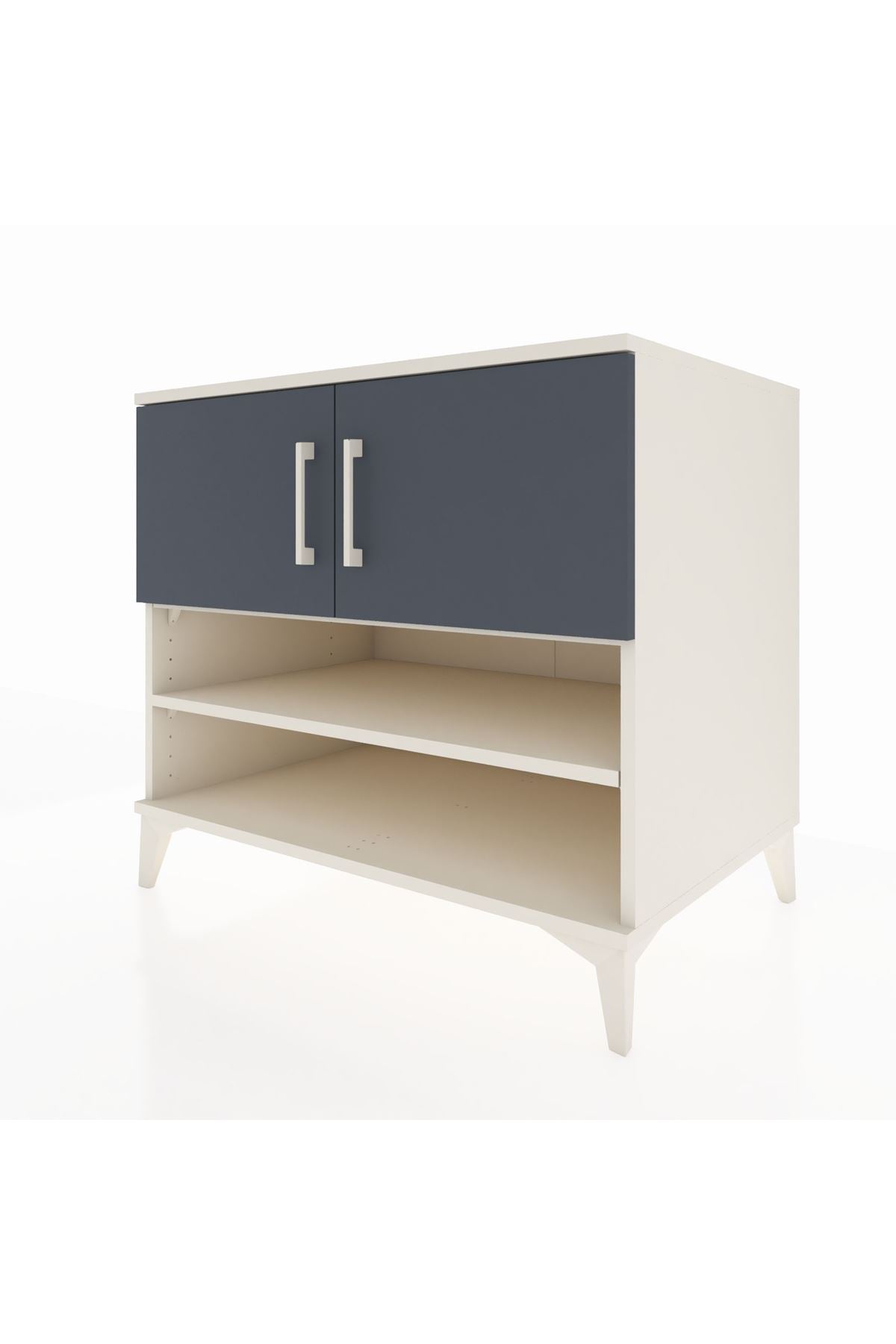 Kronos Şifonyer 3 Raflı 2 Kapaklı 88x59x80 - S69M023V2C