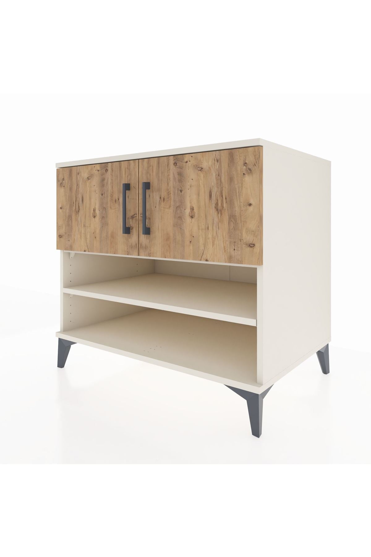 Kronos Şifonyer 3 Raflı 2 Kapaklı 88x59x80 - S69M023V3C