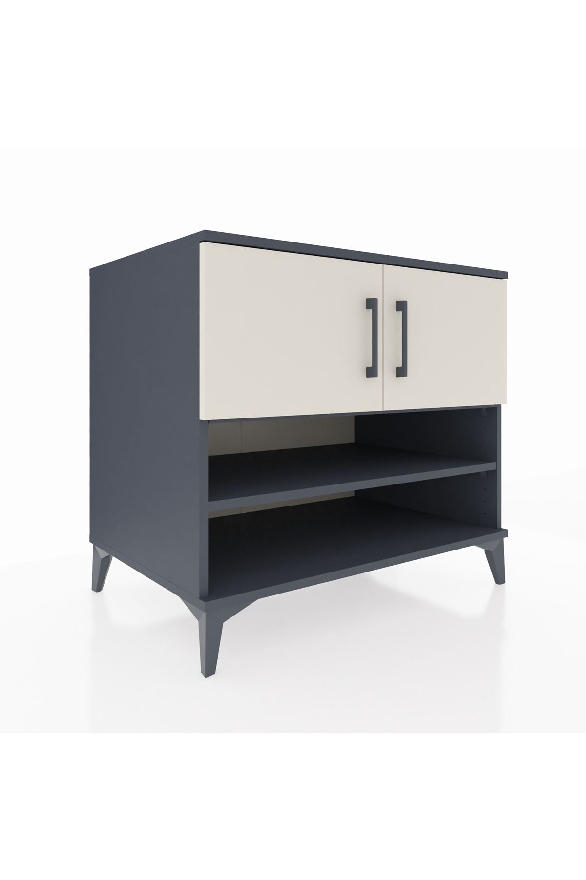Kronos Şifonyer 3 Raflı 2 Kapaklı 88x59x80 - S69M023V4C