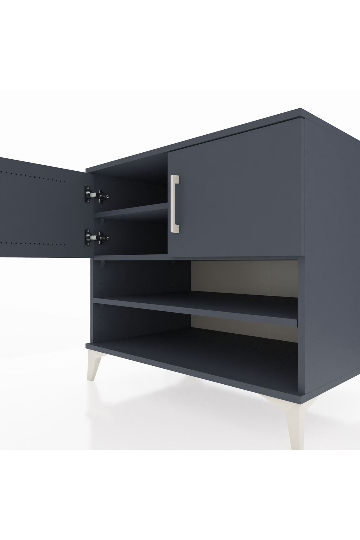 Kronos Şifonyer 3 Raflı 2 Kapaklı 88x59x80 - S69M023V5C