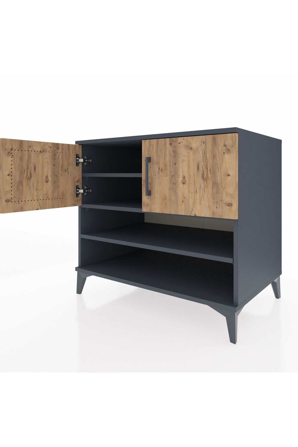 Kronos Şifonyer 3 Raflı 2 Kapaklı 88x59x80 - S69M023V6C