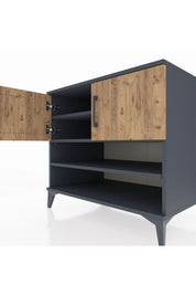 Kronos Şifonyer 3 Raflı 2 Kapaklı 88x59x80 - S69M023V6C