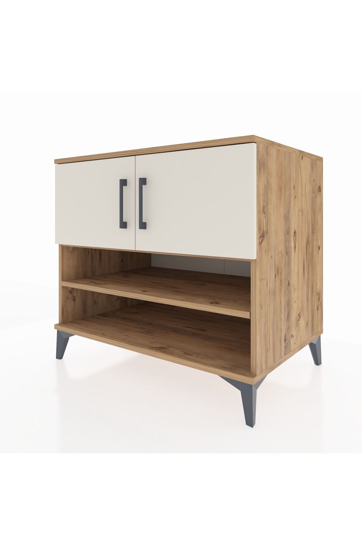 Kronos Şifonyer 3 Raflı 2 Kapaklı 88x59x80 - S69M023V7C