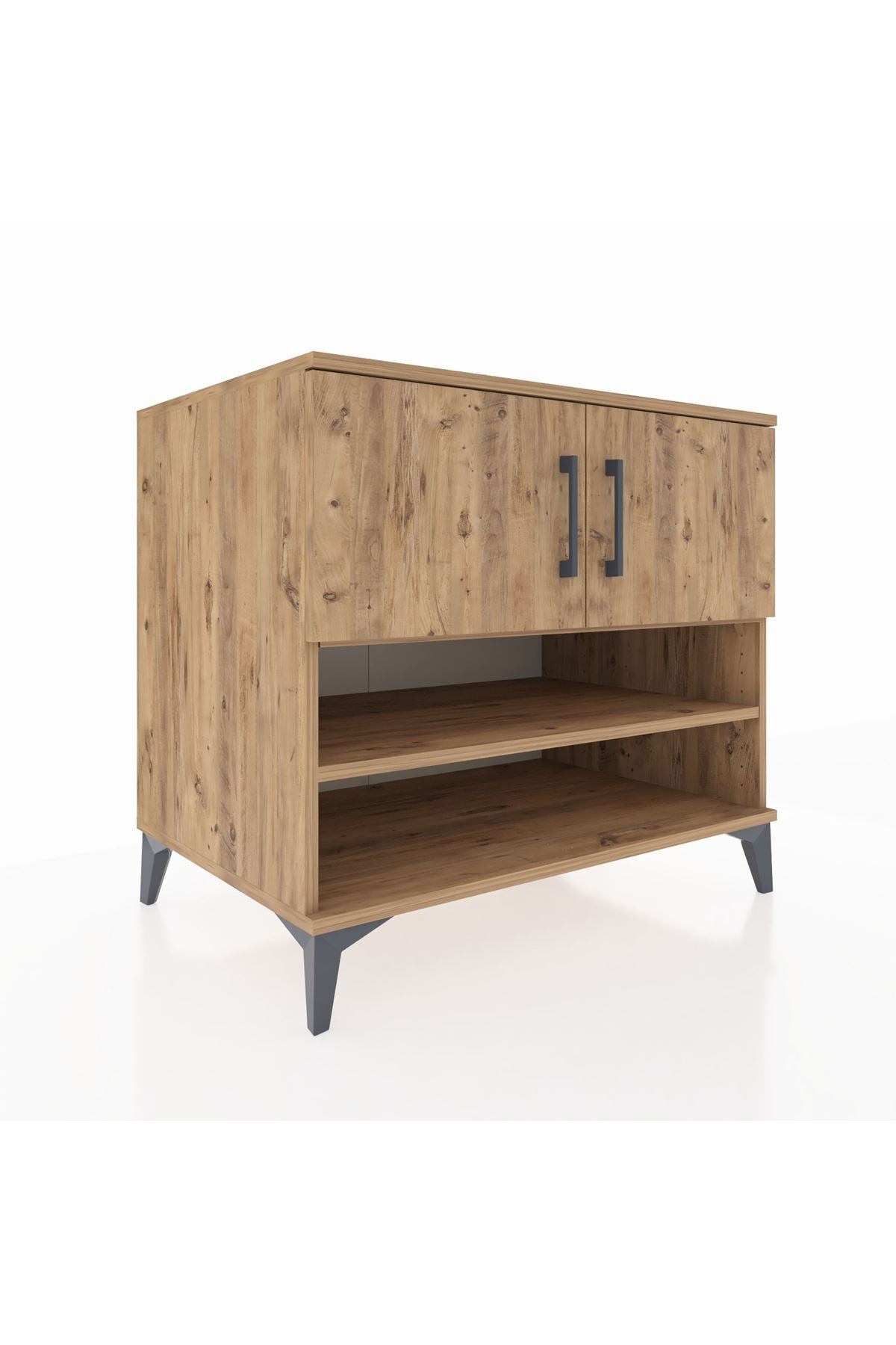 Kronos Şifonyer 3 Raflı 2 Kapaklı 88x59x80 - S69M023V9C