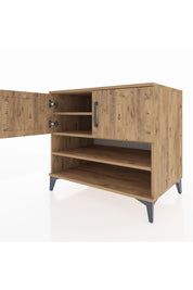 Kronos Şifonyer 3 Raflı 2 Kapaklı 88x59x80 - S69M023V9C