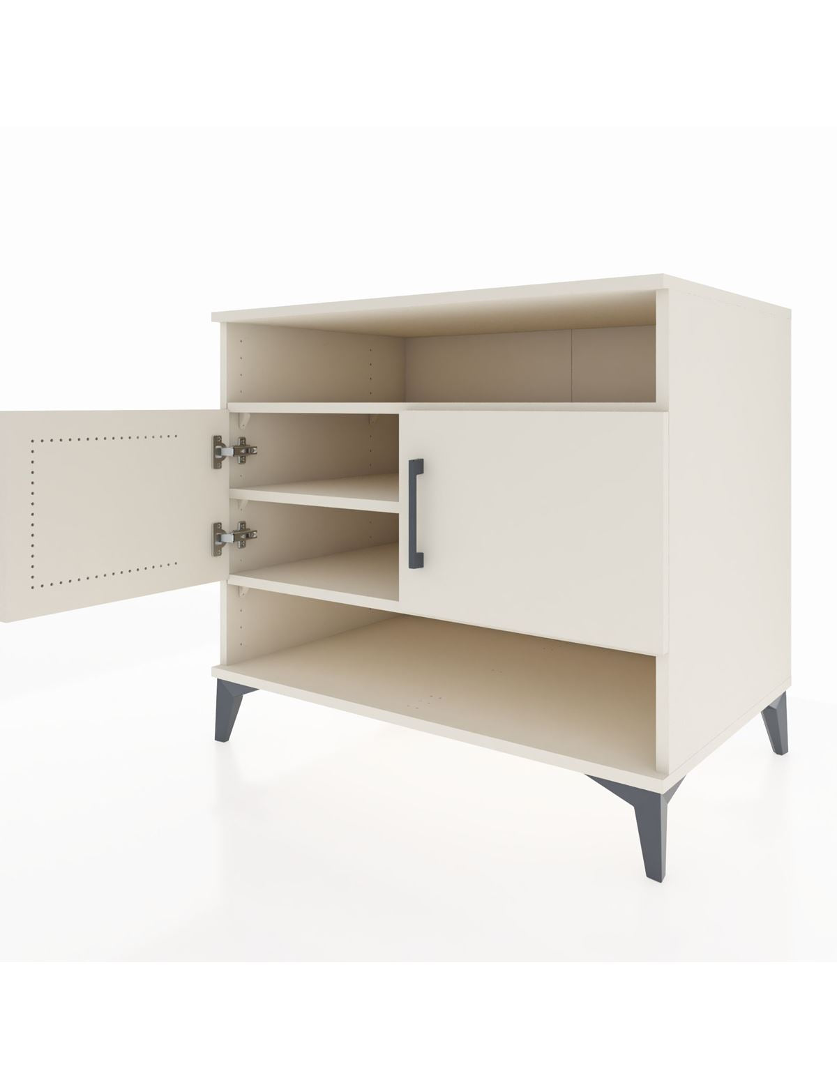 Kronos Şifonyer 3 Raflı 2 Kapaklı 88x59x80 - S69M024V1C