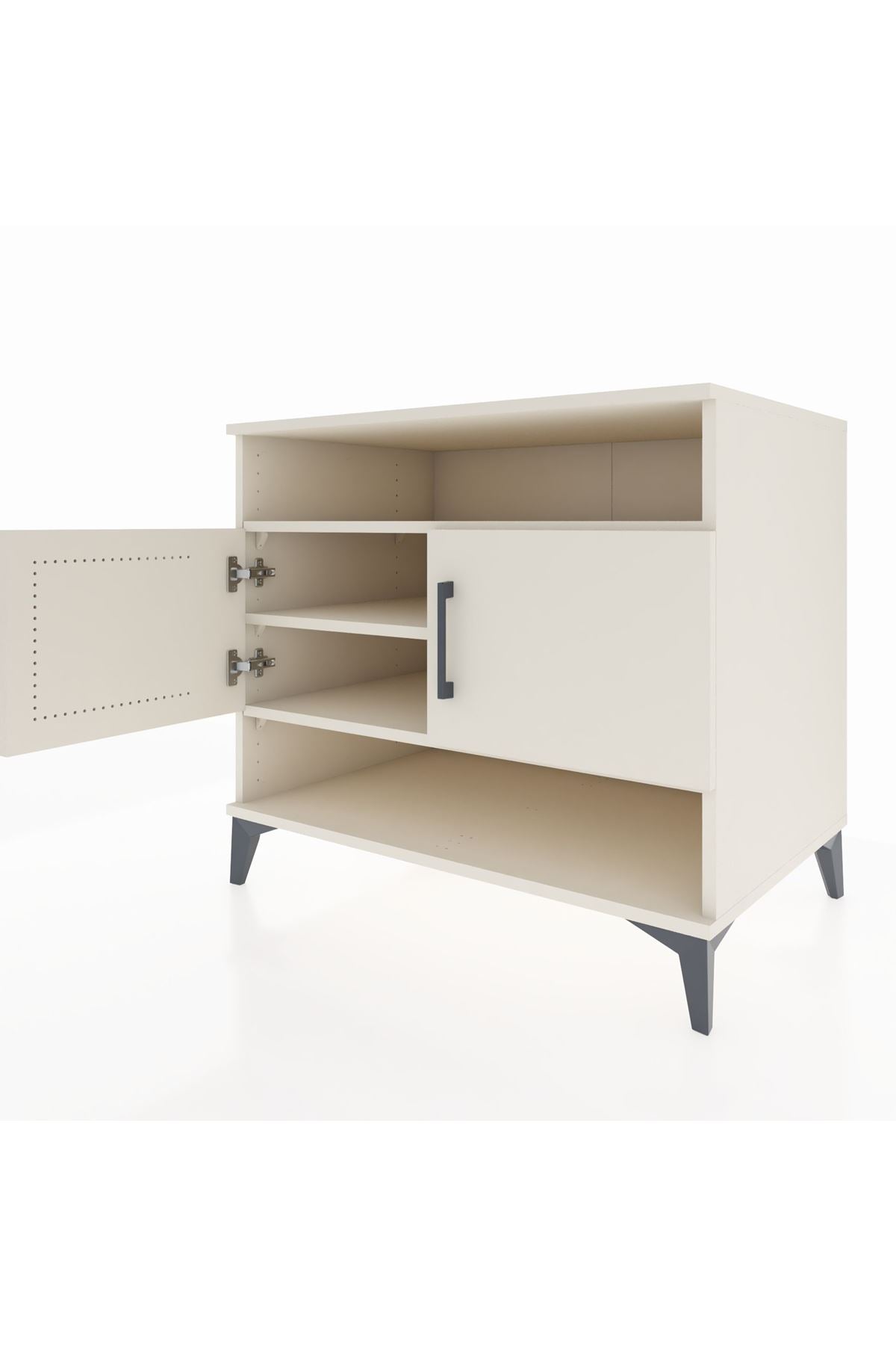 Kronos Şifonyer 3 Raflı 2 Kapaklı 88x59x80 - S69M024V1C