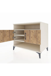 Kronos Şifonyer 3 Raflı 2 Kapaklı 88x59x80 - S69M024V3C