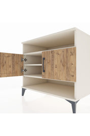 Kronos Şifonyer 3 Raflı 2 Kapaklı 88x59x80 - S69M024V3C
