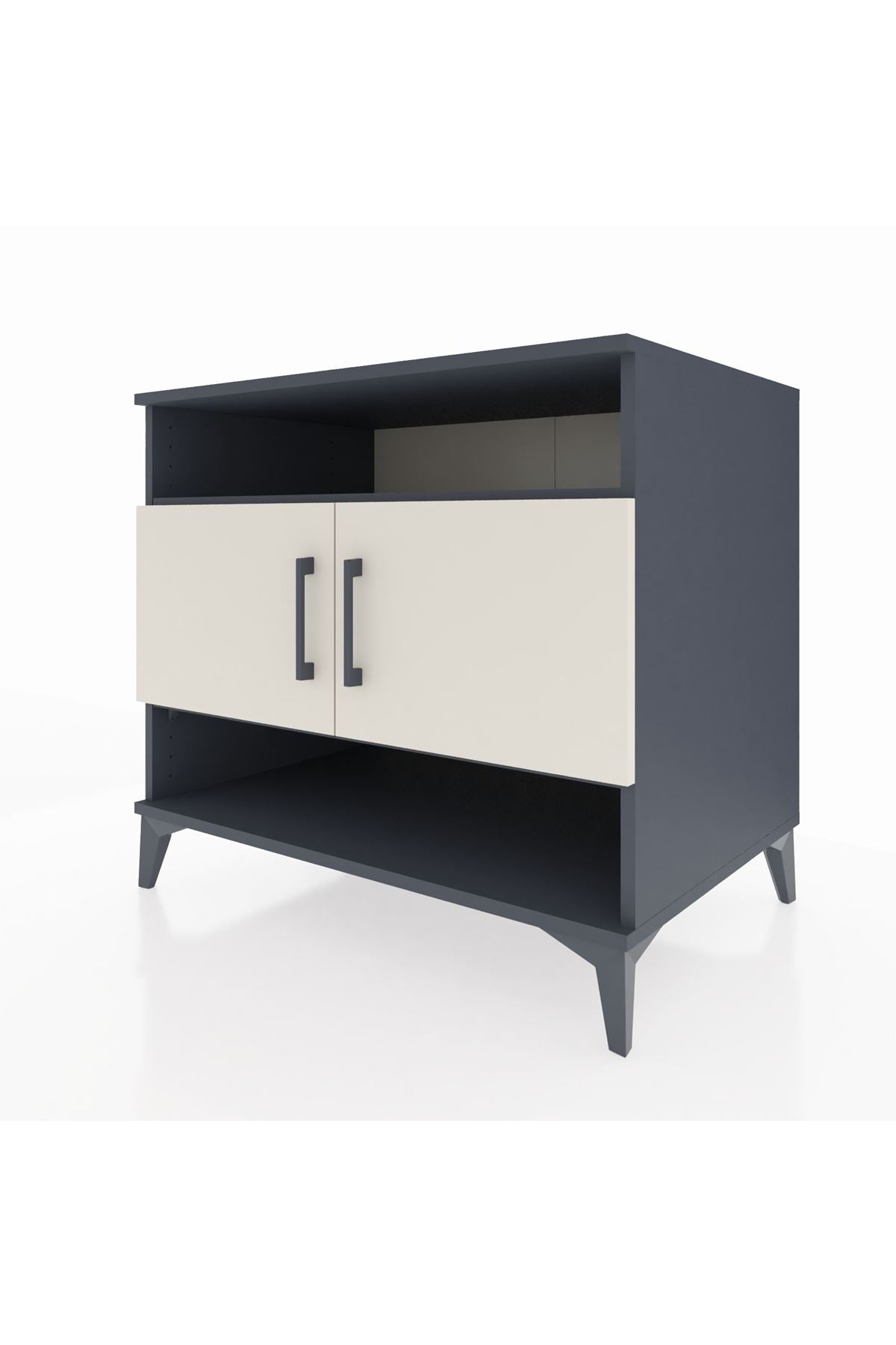 Kronos Şifonyer 3 Raflı 2 Kapaklı 88x59x80 - S69M024V4C