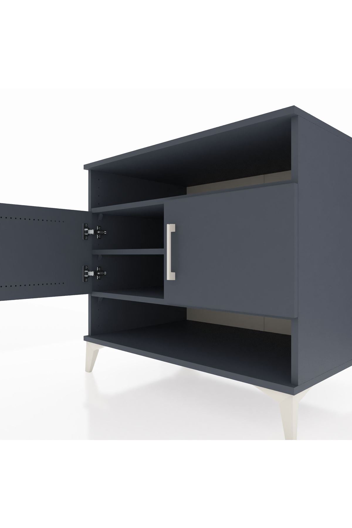 Kronos Şifonyer 3 Raflı 2 Kapaklı 88x59x80 - S69M024V5C