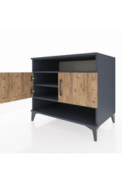 Kronos Şifonyer 3 Raflı 2 Kapaklı 88x59x80 - S69M024V6C