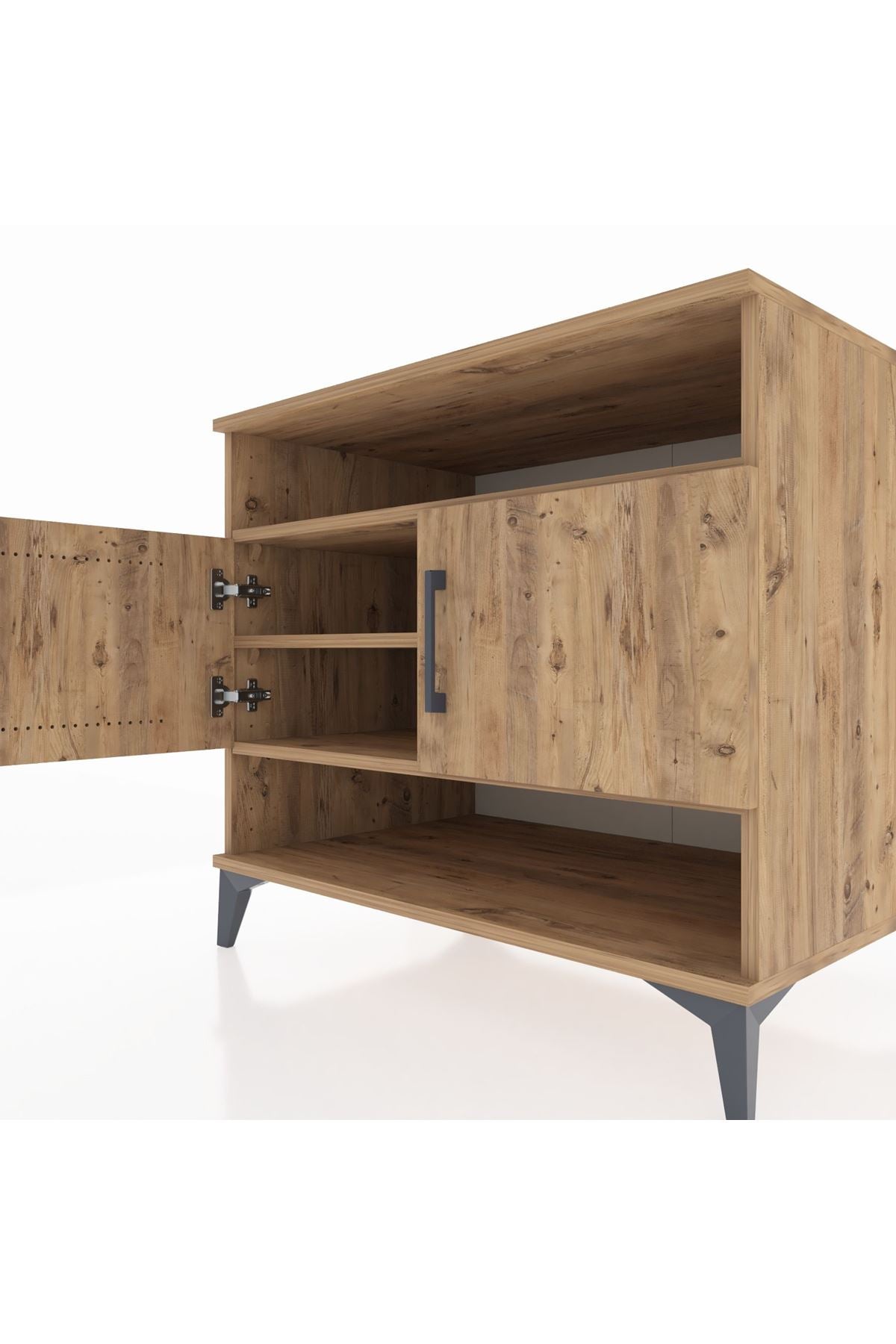 Kronos Şifonyer 3 Raflı 2 Kapaklı 88x59x80 - S69M024V9C