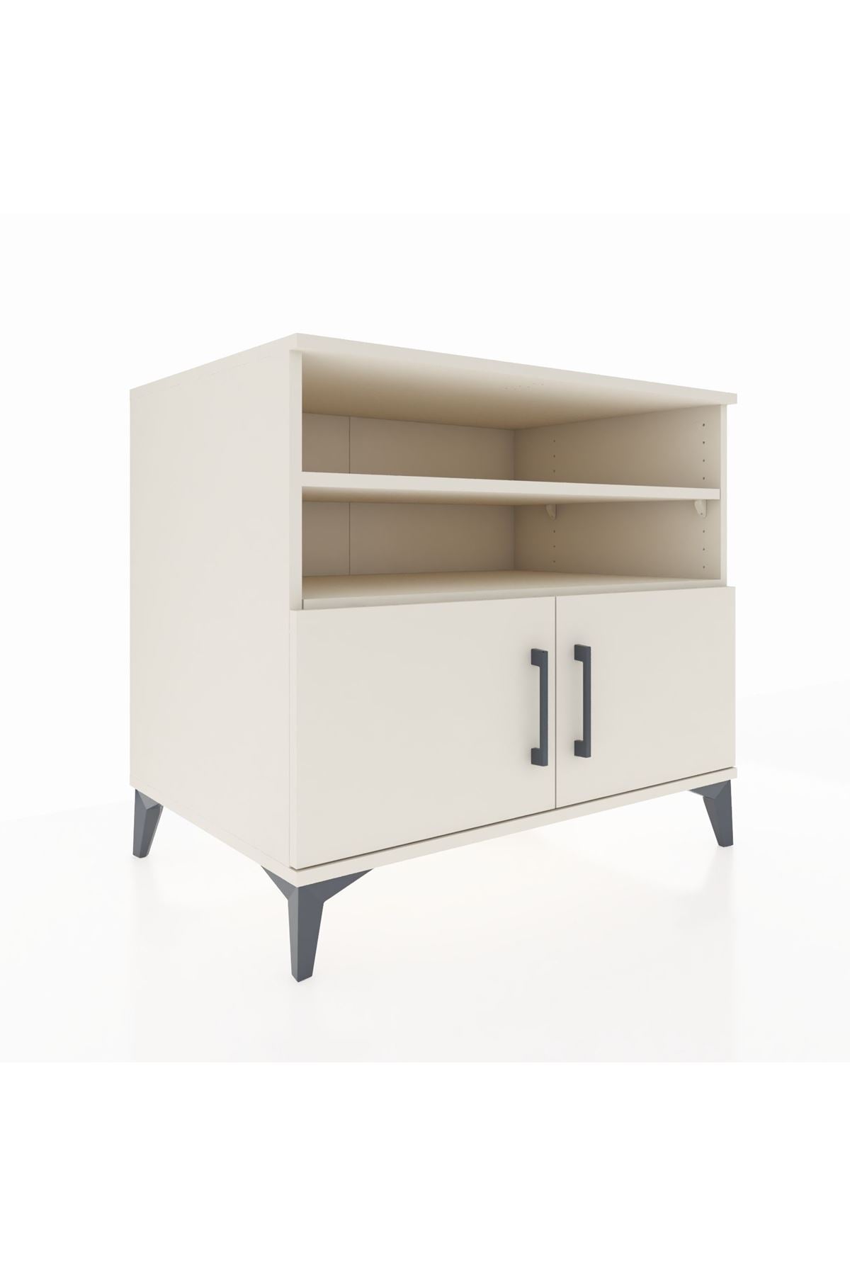 Kronos Şifonyer 3 Raflı 2 Kapaklı 88x59x80 - S69M025V1C