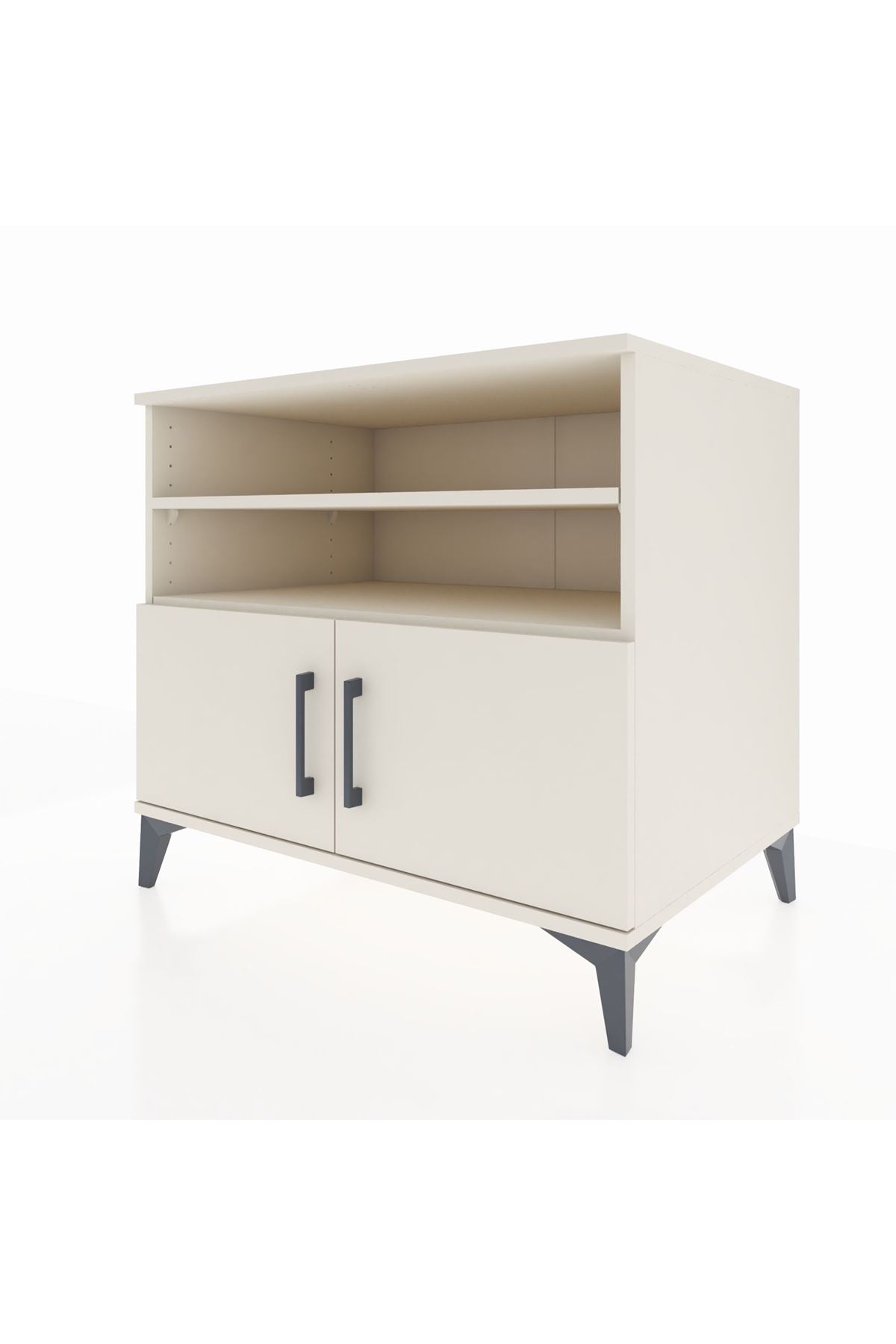 Kronos Şifonyer 3 Raflı 2 Kapaklı 88x59x80 - S69M025V1C