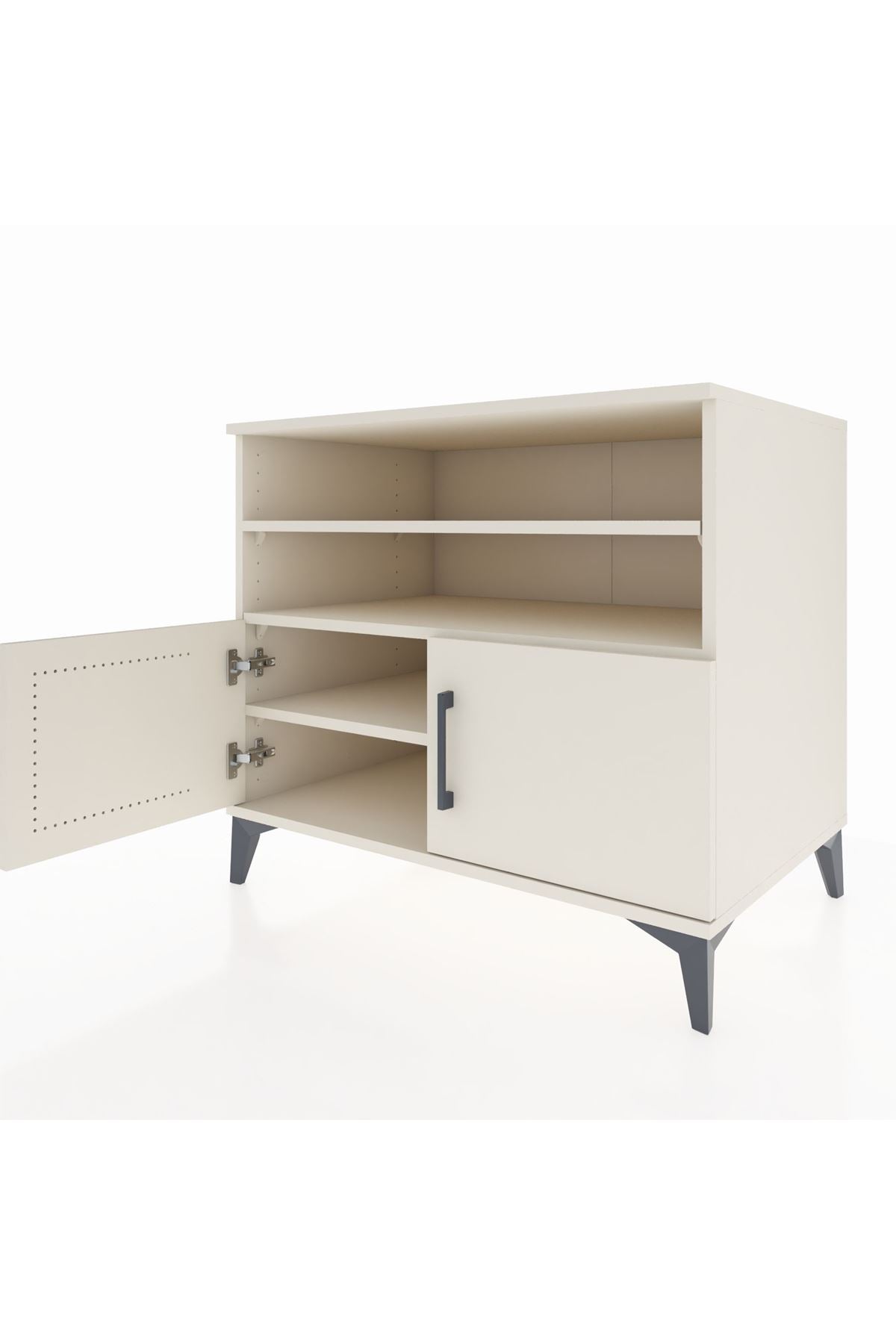 Kronos Şifonyer 3 Raflı 2 Kapaklı 88x59x80 - S69M025V1C