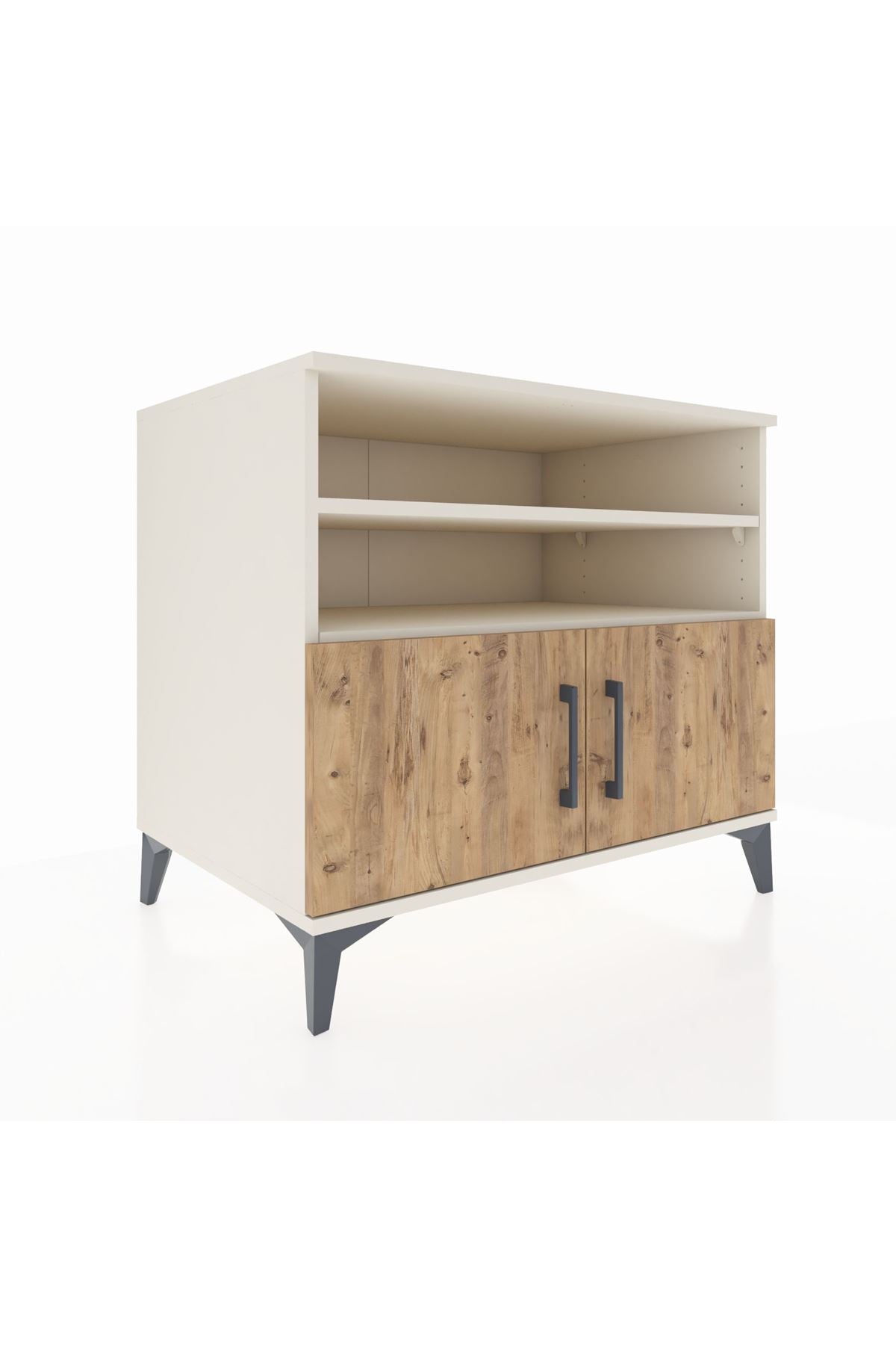 Kronos Şifonyer 3 Raflı 2 Kapaklı 88x59x80 - S69M025V3C
