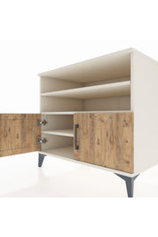 Kronos Şifonyer 3 Raflı 2 Kapaklı 88x59x80 - S69M025V3C