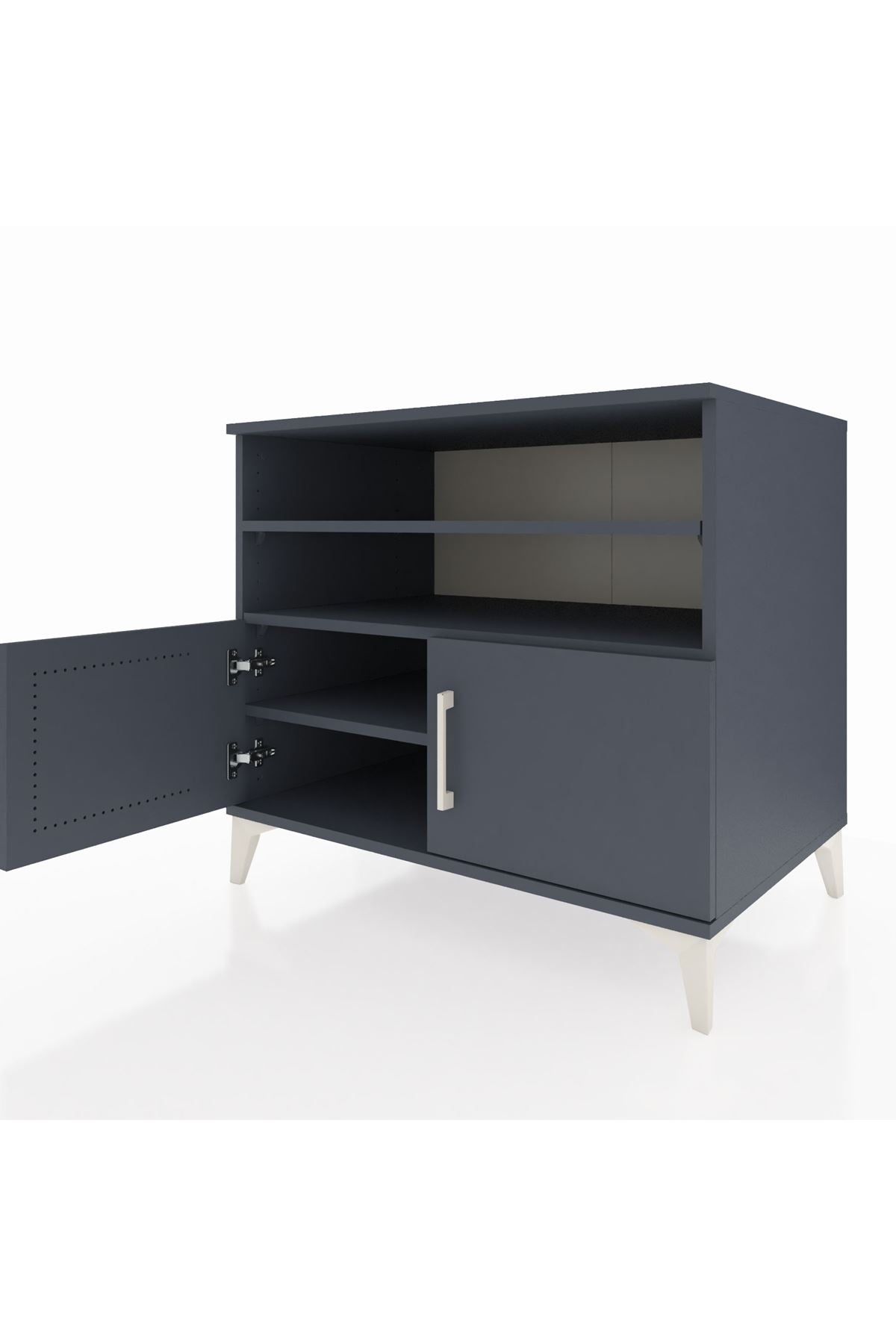 Kronos Şifonyer 3 Raflı 2 Kapaklı 88x59x80 - S69M025V5C