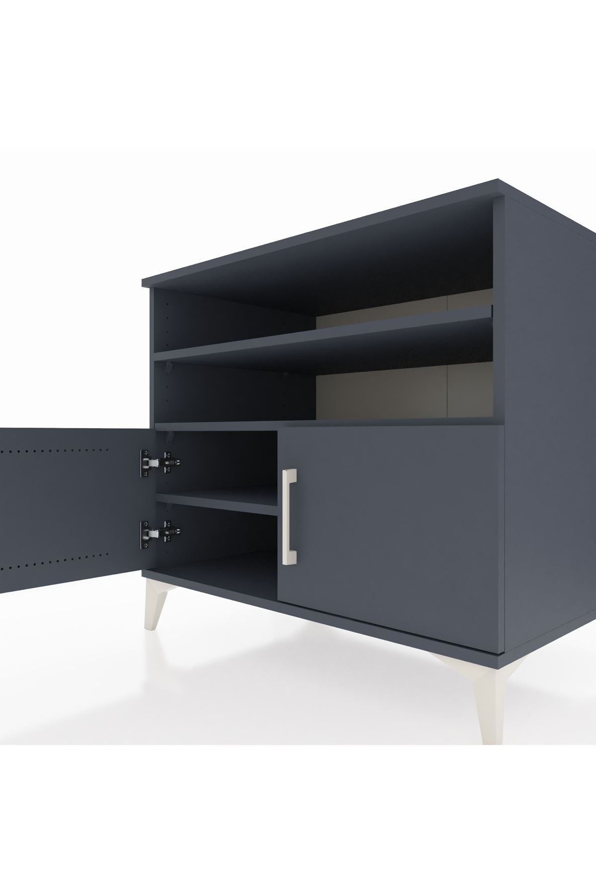 Kronos Şifonyer 3 Raflı 2 Kapaklı 88x59x80 - S69M025V5C