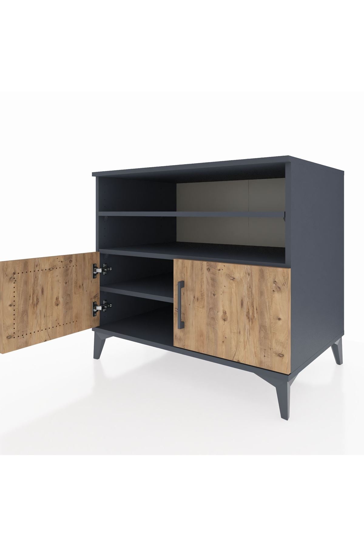 Kronos Şifonyer 3 Raflı 2 Kapaklı 88x59x80 - S69M025V6C