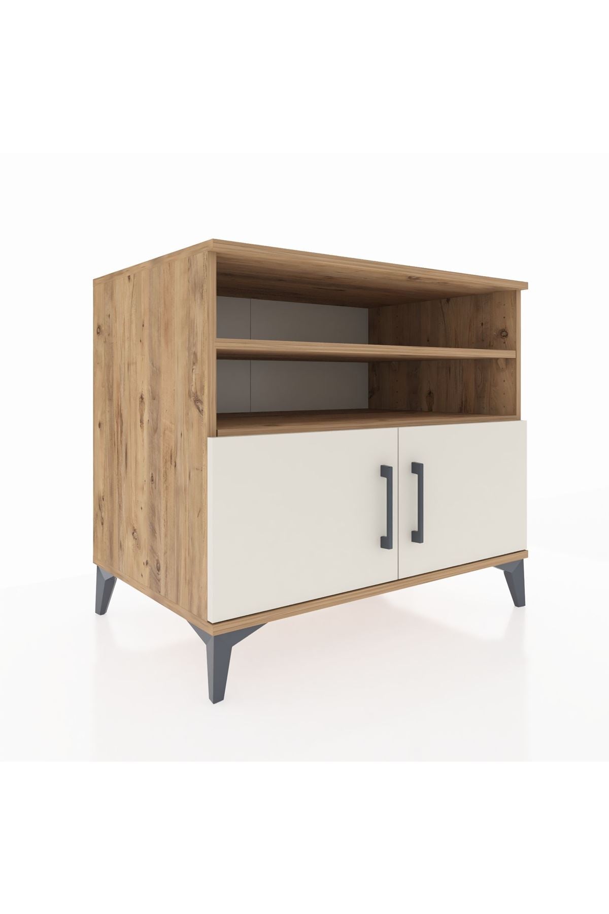 Kronos Şifonyer 3 Raflı 2 Kapaklı 88x59x80 - S69M025V7C