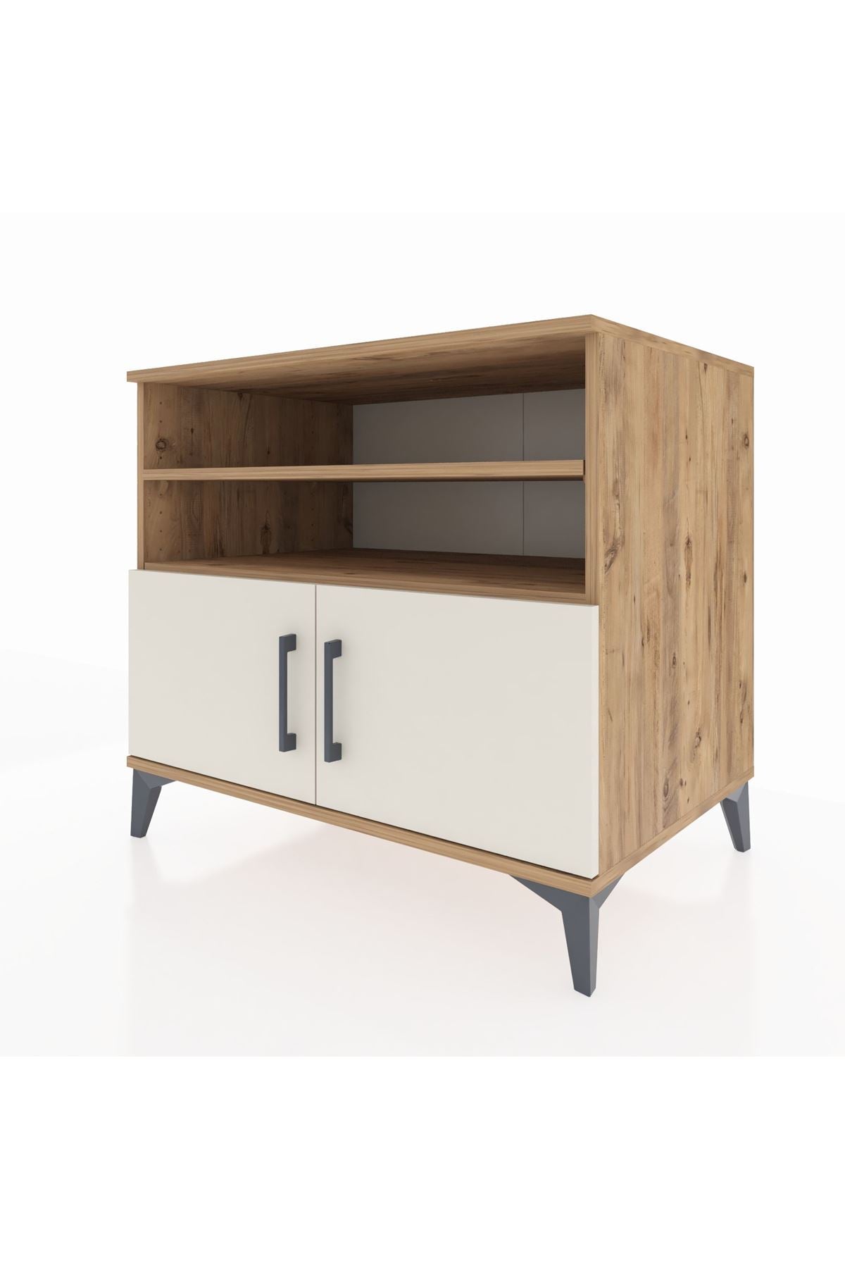 Kronos Şifonyer 3 Raflı 2 Kapaklı 88x59x80 - S69M025V7C