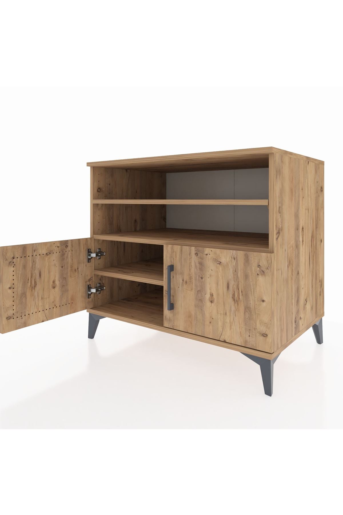 Kronos Şifonyer 3 Raflı 2 Kapaklı 88x59x80 - S69M025V9C