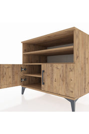Kronos Şifonyer 3 Raflı 2 Kapaklı 88x59x80 - S69M025V9C