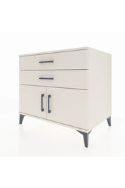 Kronos Şifonyer Tek Raflı 2 Çekmeceli 2 Kapaklı 88x59x80 - S69M026V1C