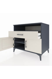 Kronos Şifonyer 2 Raflı Tek Çekmeceli 2 Kapaklı 88x59x80 - S69M027V4C