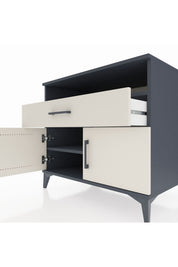 Kronos Şifonyer 2 Raflı Tek Çekmeceli 2 Kapaklı 88x59x80 - S69M027V4C