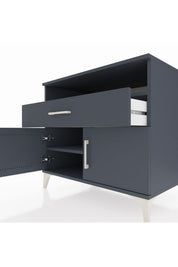 Kronos Şifonyer 2 Raflı Tek Çekmeceli 2 Kapaklı 88x59x80 - S69M027V5C
