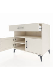 Kronos Şifonyer 2 Raflı Tek Çekmeceli 2 Kapaklı 88x59x80 - S69M028V1C