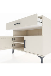 Kronos Şifonyer 2 Raflı Tek Çekmeceli 2 Kapaklı 88x59x80 - S69M028V1C