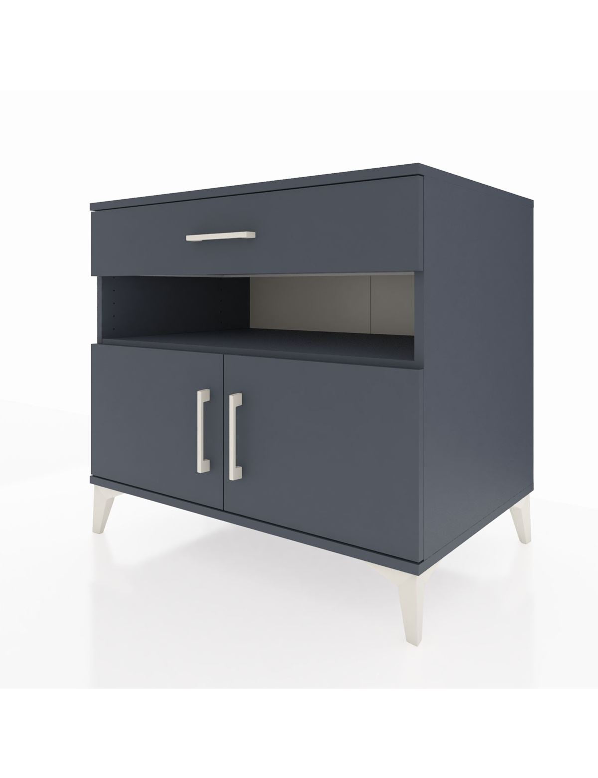 Kronos Şifonyer 2 Raflı Tek Çekmeceli 2 Kapaklı 88x59x80 - S69M028V5C