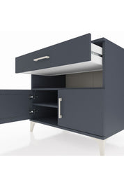 Kronos Şifonyer 2 Raflı Tek Çekmeceli 2 Kapaklı 88x59x80 - S69M028V5C