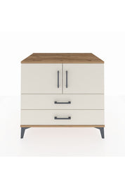Kronos Şifonyer 2 Raflı 2 Çekmeceli 2 Kapaklı 88x59x80 - S69M029V7C