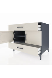Kronos Şifonyer 2 Raflı 2 Çekmeceli 2 Kapaklı 88x59x80 - S69M030V4C