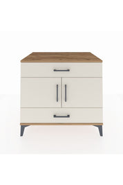 Kronos Şifonyer 2 Raflı 2 Çekmeceli 2 Kapaklı 88x59x80 - S69M030V7C