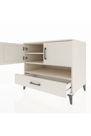 Kronos Şifonyer 3 Raflı Tek Çekmeceli 2 Kapaklı 88x59x80 - S69M031V1C