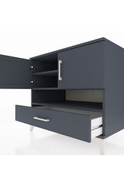 Kronos Şifonyer 3 Raflı Tek Çekmeceli 2 Kapaklı 88x59x80 - S69M031V5C