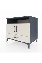 Kronos Şifonyer 3 Raflı Tek Çekmeceli 2 Kapaklı 88x59x80 - S69M032V4C