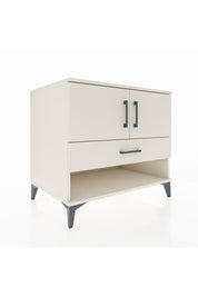 Kronos Şifonyer 2 Raflı Tek Çekmeceli 2 Kapaklı 88x59x80 - S69M033V1C