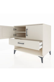 Kronos Şifonyer 2 Raflı Tek Çekmeceli 2 Kapaklı 88x59x80 - S69M033V1C